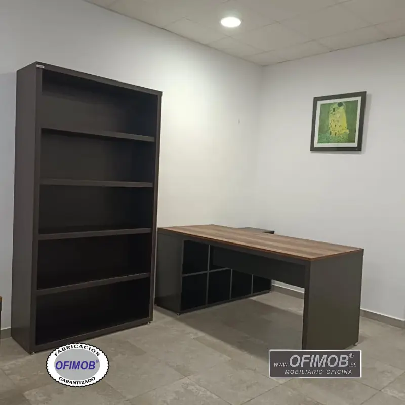 Mueble Abierto Negro Azabache 162 × 89 × 40 cm