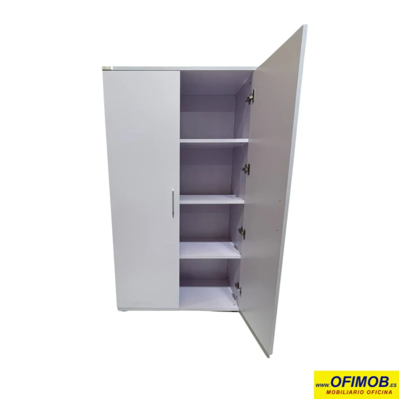 Armarios de Oficina Blanco Ártico con Puertas - Imagen 5