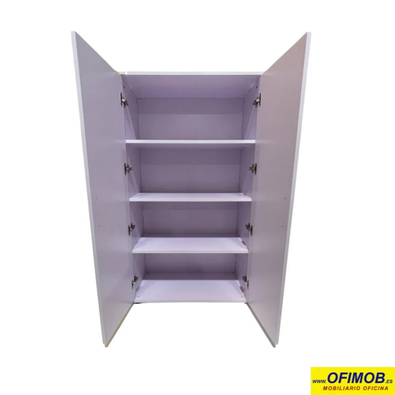 Armarios de Oficina Blanco Ártico con Puertas - Imagen 4