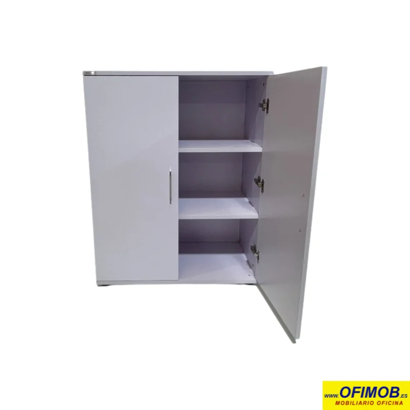 Armarios de Oficina Blanco Ártico con Puertas - Imagen 8