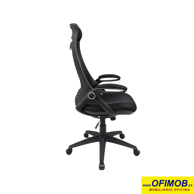 Silla Operativa Ergonómica Ulm Negra - Imagen 5