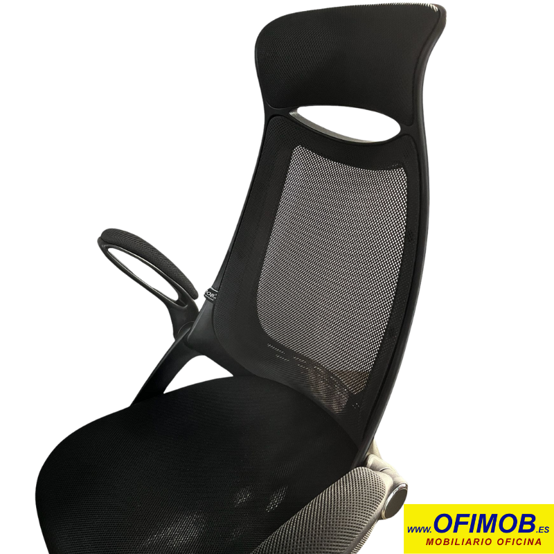 Silla Operativa Ergonómica Ulm Negra - Imagen 3