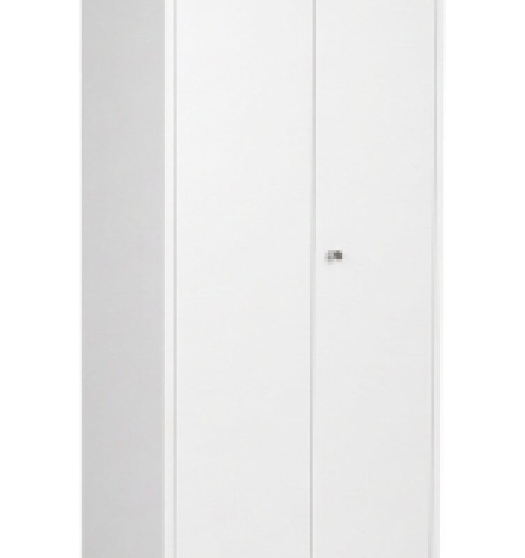 Mueble de Oficina 100x197x42 blanco con puertas